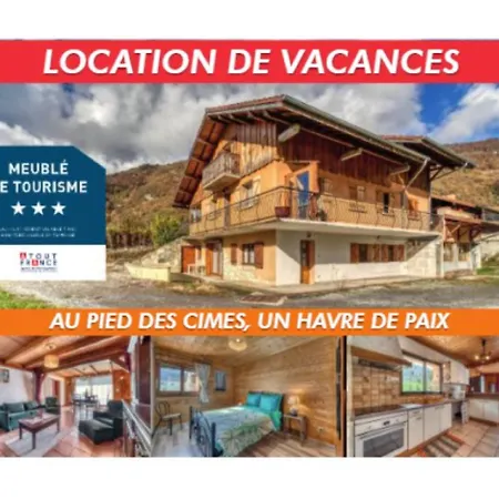 Au Pied Des Cimes Meuble De Tourisme 3 Etoiles Classement 2023 Cons-Sainte-Colombe Extérieur photo